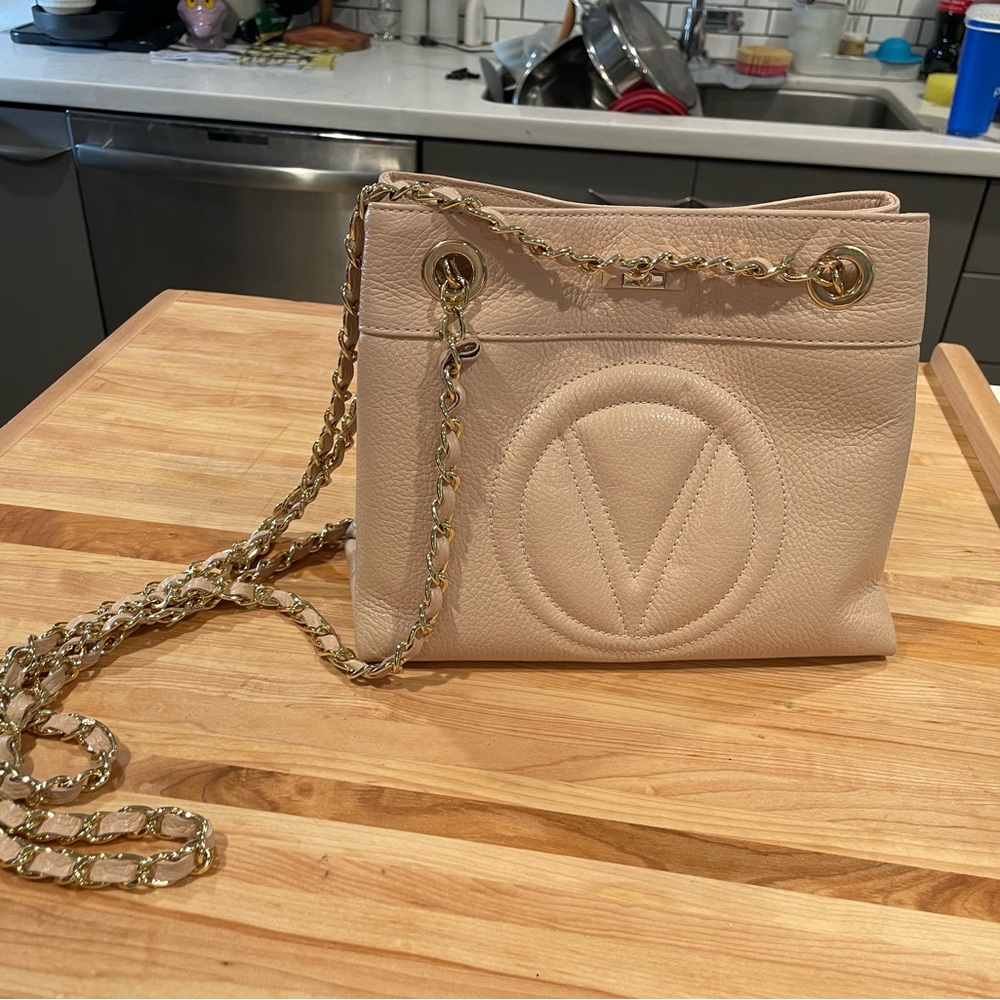 NEW Valentino Purse pink cream bag with Dust Bag